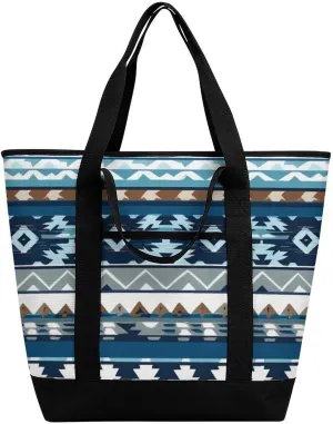 Trendy Commuter Tote Bag Large Insulated Shopping Bag For Travel