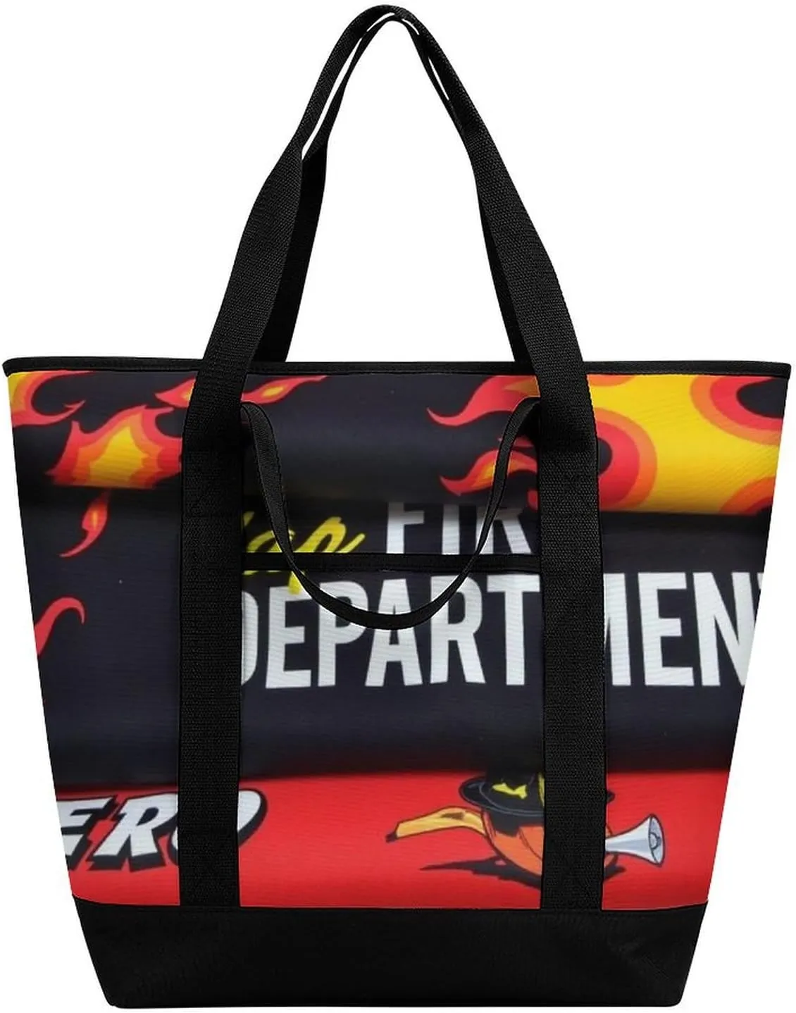 Trendy Commuter Tote Bag Large Insulated Shopping Bag For Travel