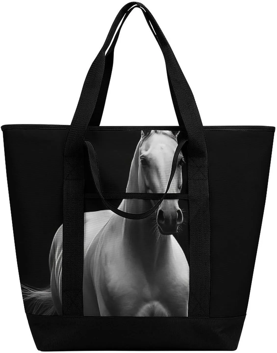 Trendy Commuter Tote Bag Large Insulated Shopping Bag For Travel