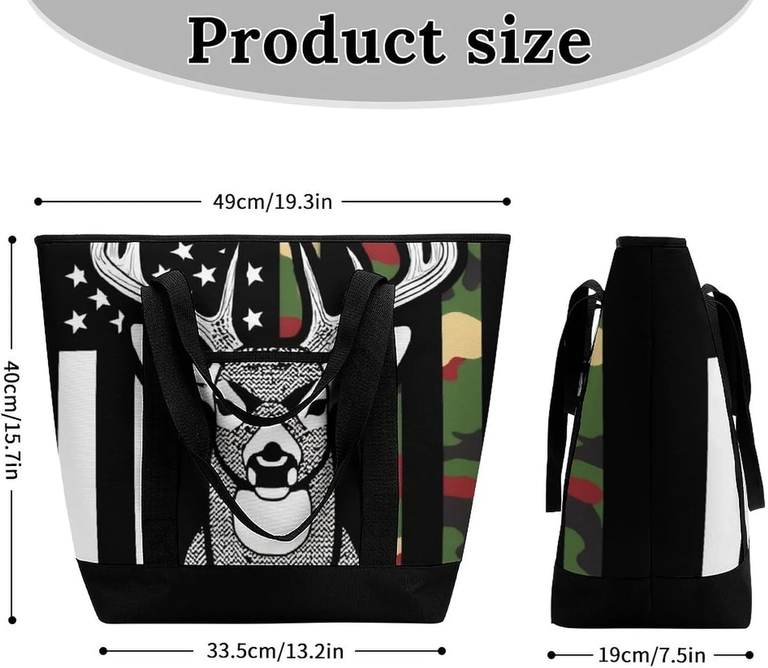 Trendy Commuter Tote Bag Large Insulated Shopping Bag For Travel