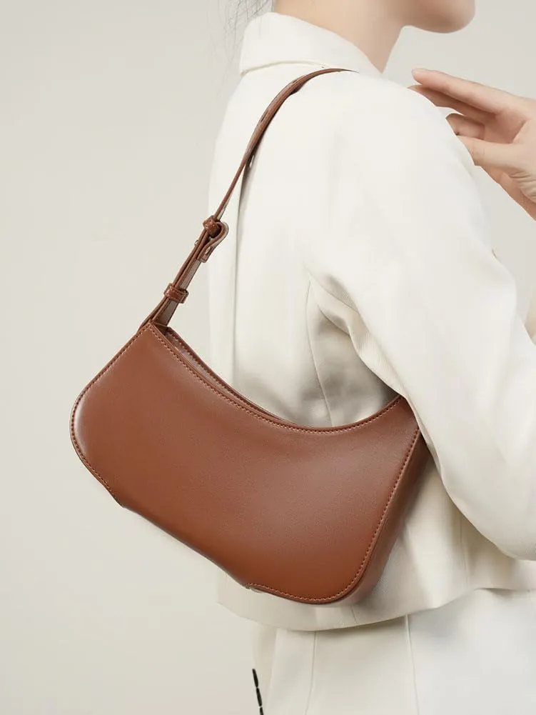 Trendy Shoulder Bag Small Tote Purse For Women Commuter Underarm Handbag Womens Versatile Satchel Purse 2025