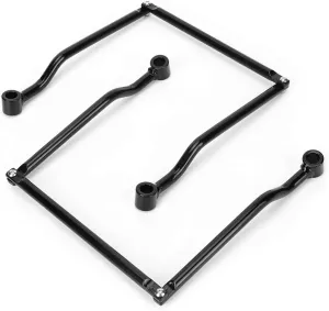 Universal Motorcycle Side Saddle Bag Mount Bracket Support Bars  Iron Accessory for Easy Installation and Trustworthy Performance