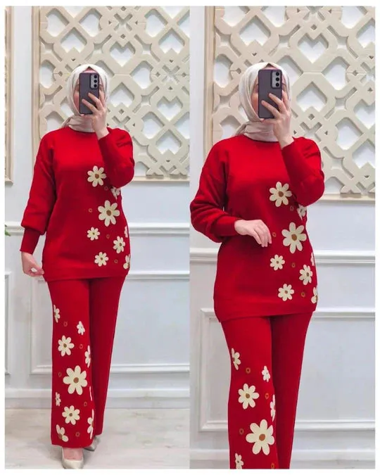 Winter 2 pc Side printed Set