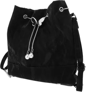 Women's Crossbody Bucket Bag Small Cellphone Purse Comfortable Straps Versatile Tote Backpack for Daily Use