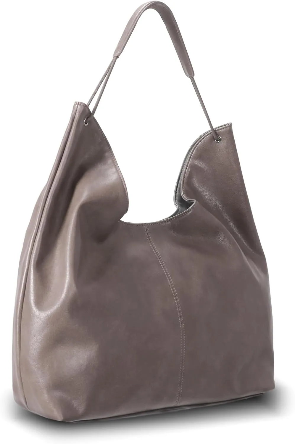 Women's Handbag Trendy PU Leather Hobo Purses Shoulder Crossbody Bag Minimalist