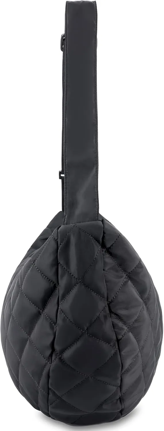 Women's Handbag Trendy PU Leather Hobo Purses Shoulder Crossbody Bag Minimalist