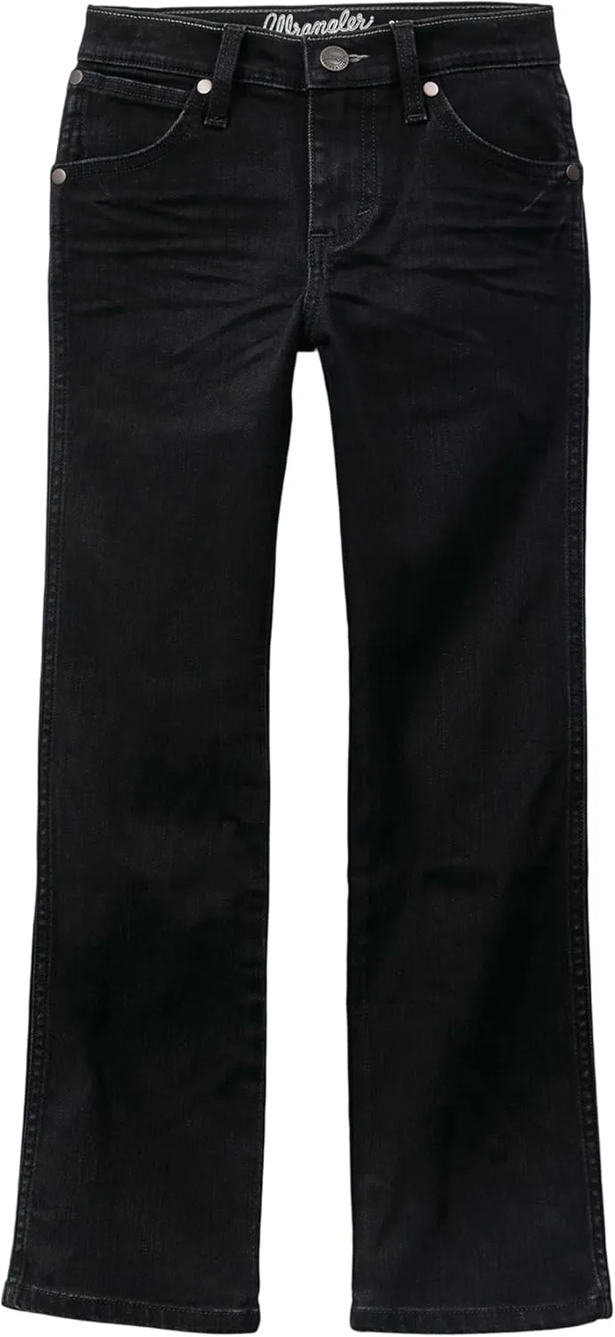 Wrangler Boys' Retro Slim Fit Straight Leg Jean